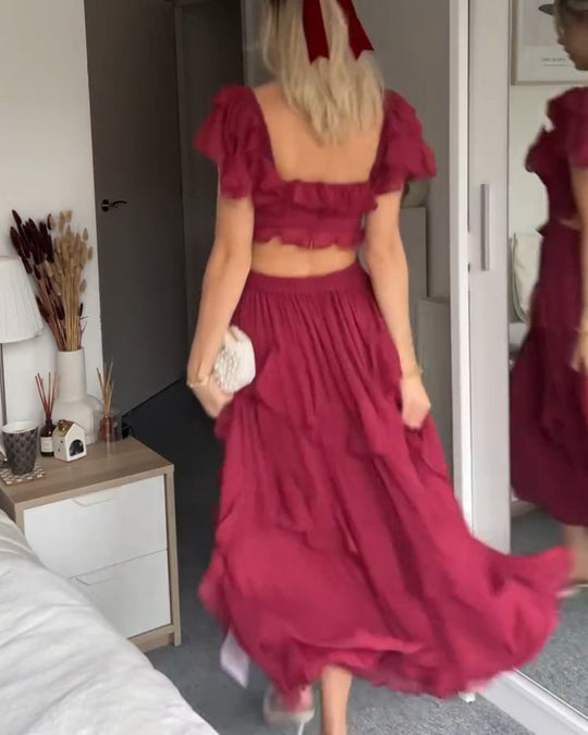 ENYA - RUFFLE DRESS