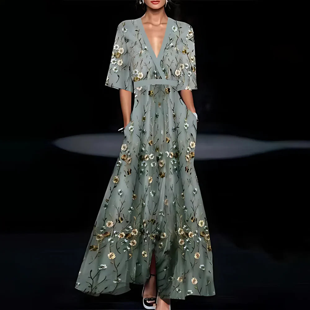 LINNEA - FLORAL PRINT DRESS