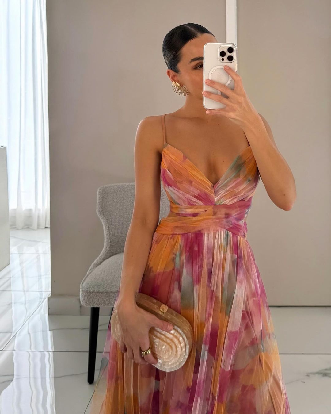 GISELLE - FLORAL PRINT MAXI DRESS