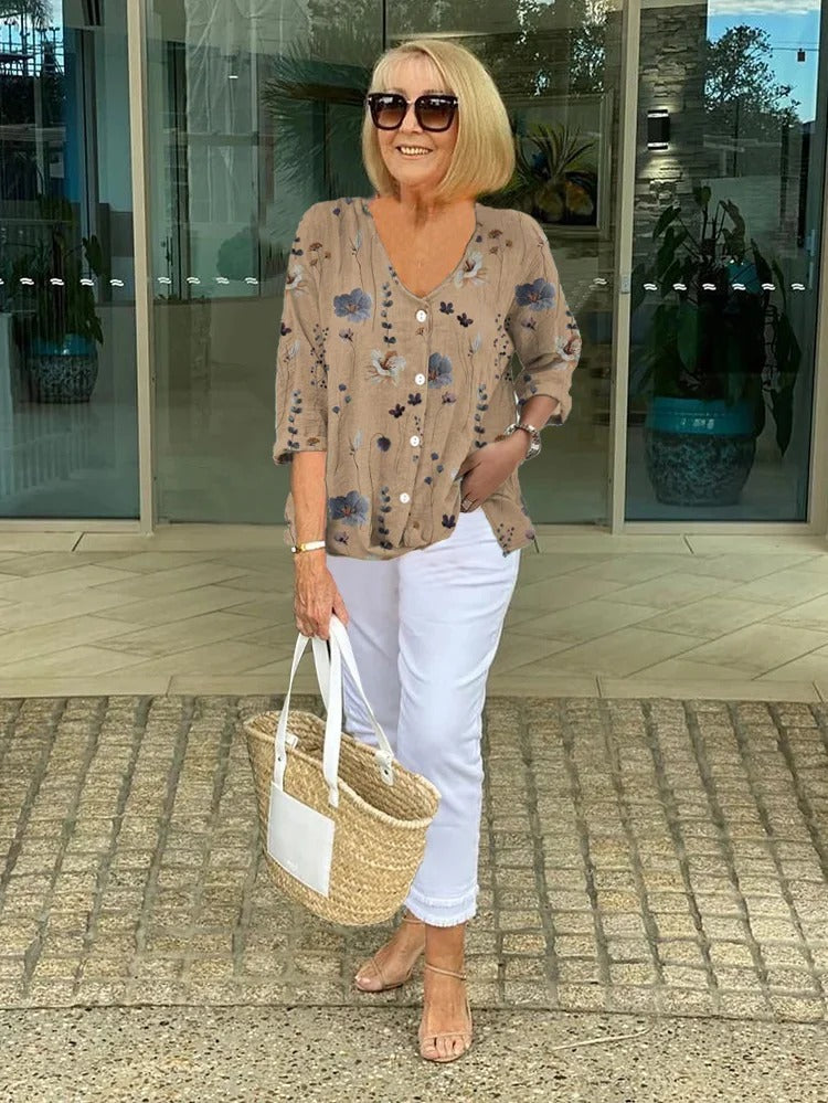 JYTTE – FLORAL TOP