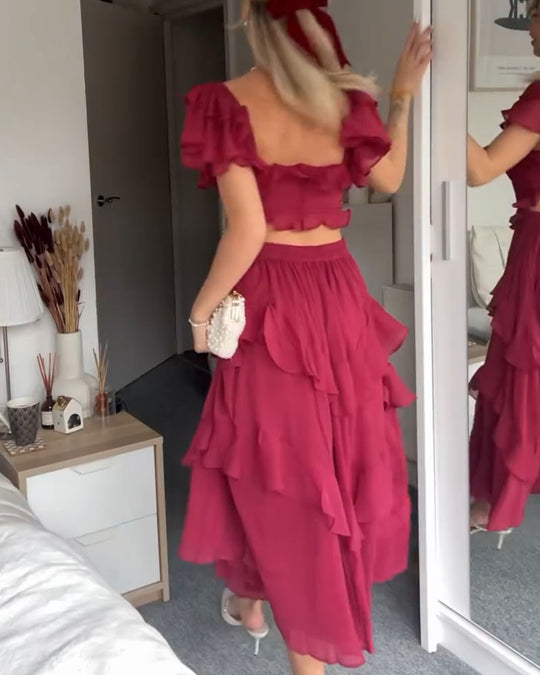 ENYA - RUFFLE DRESS