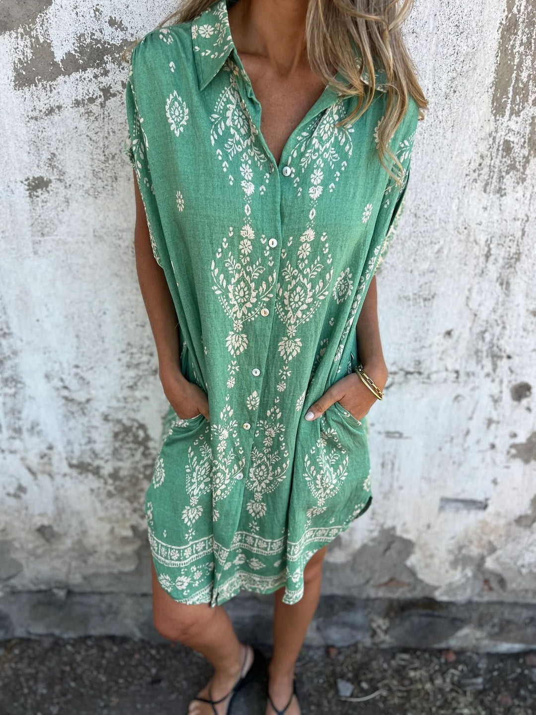SHARON - CASUAL LOOSE FIT DRESS