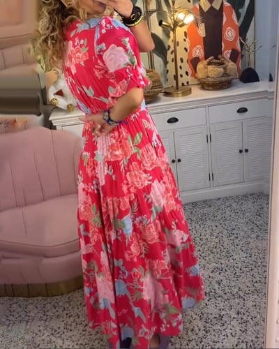 MOLLY - CASUAL PRINTED DRESS