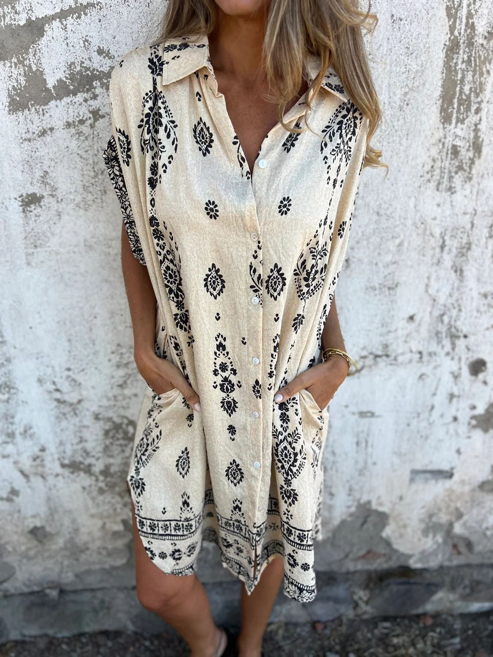 SHARON - CASUAL LOOSE FIT DRESS
