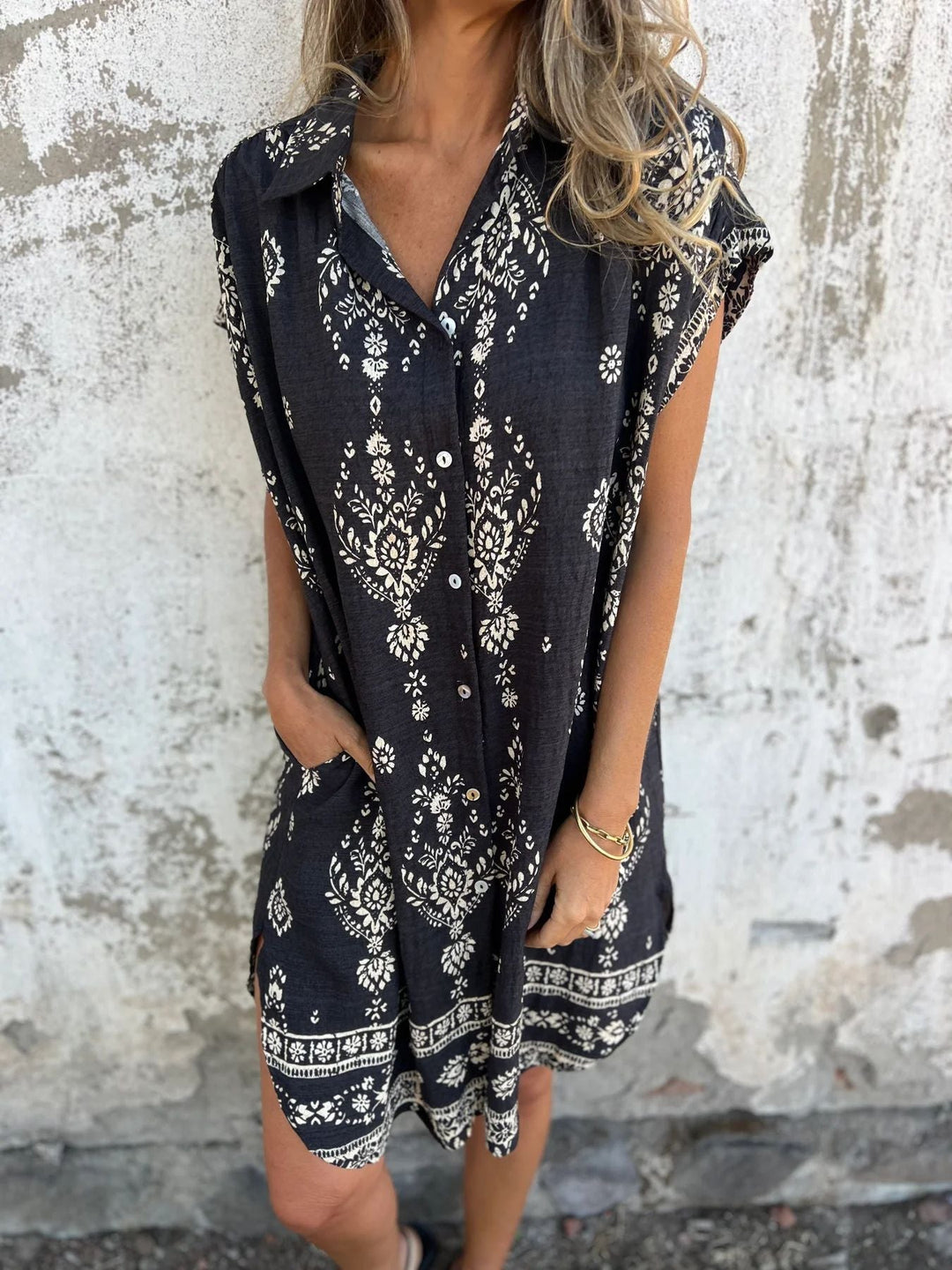 SHARON - CASUAL LOOSE FIT DRESS