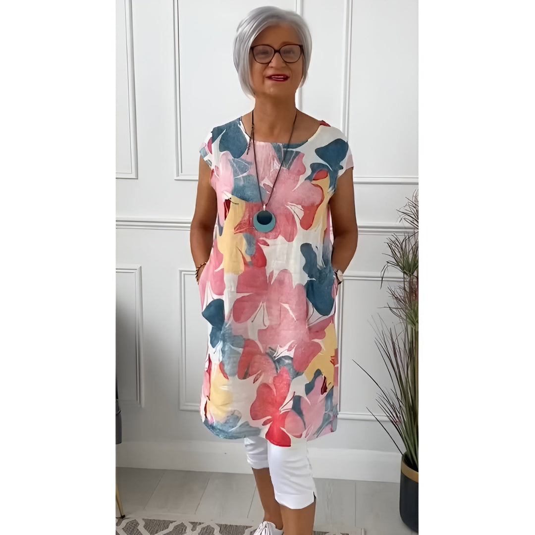 ANNI -  SUMMER FLORAL DRESS