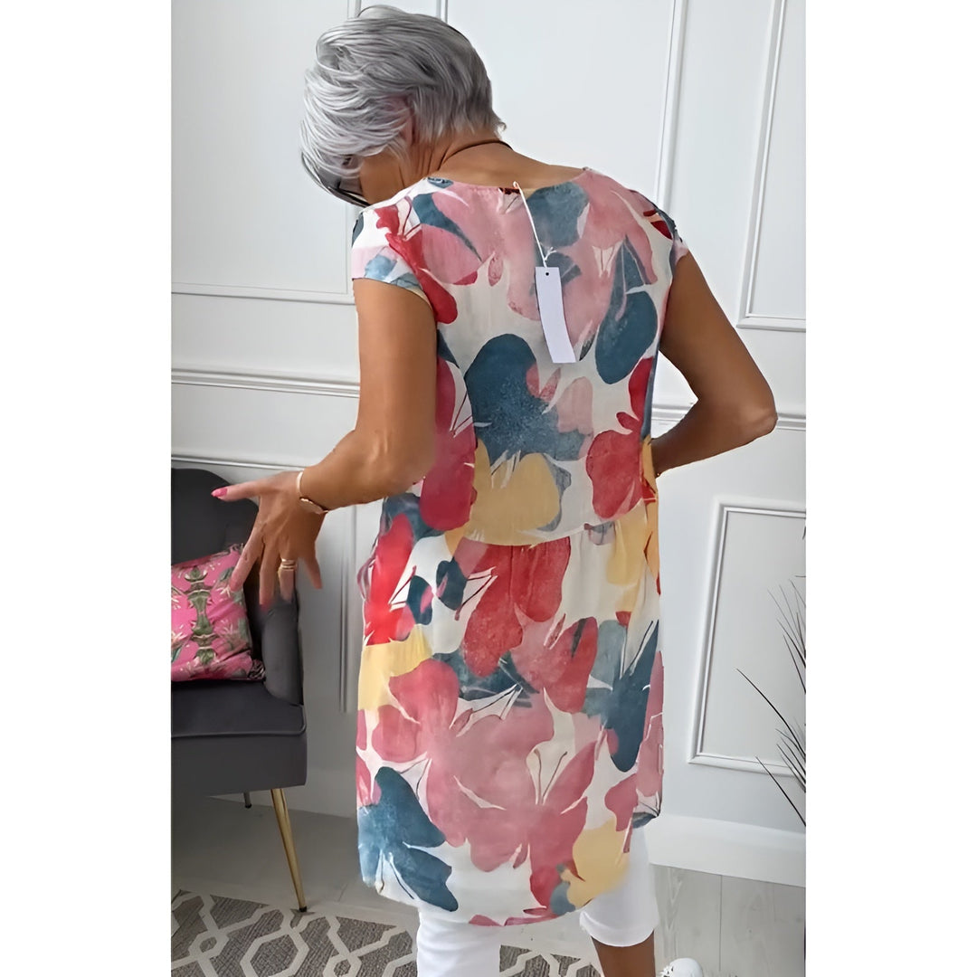 ANNI -  SUMMER FLORAL DRESS