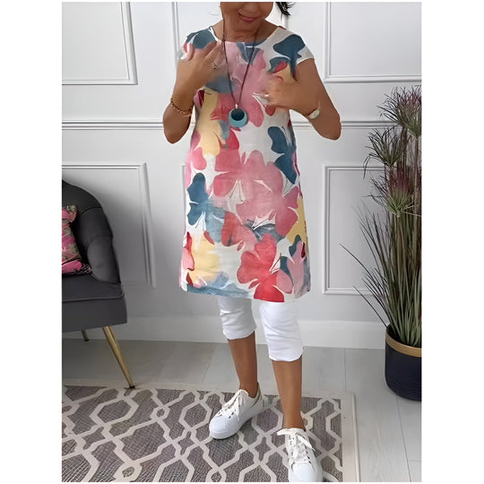 ANNI -  SUMMER FLORAL DRESS