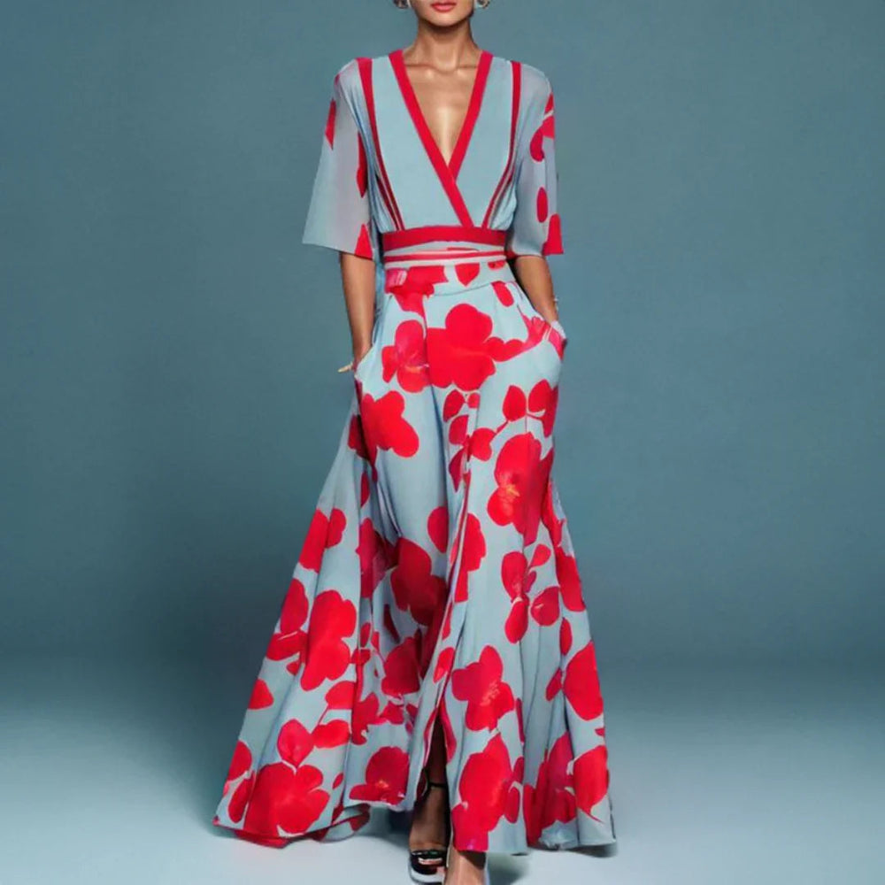 LINNEA - FLORAL PRINT DRESS