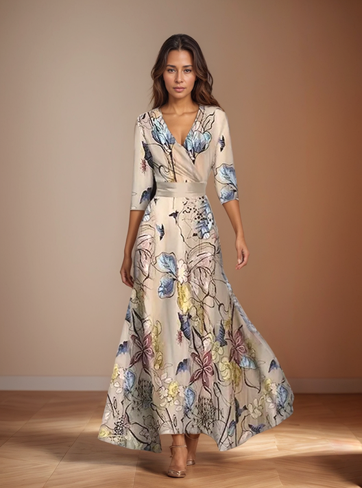 LINNEA - FLORAL PRINT DRESS
