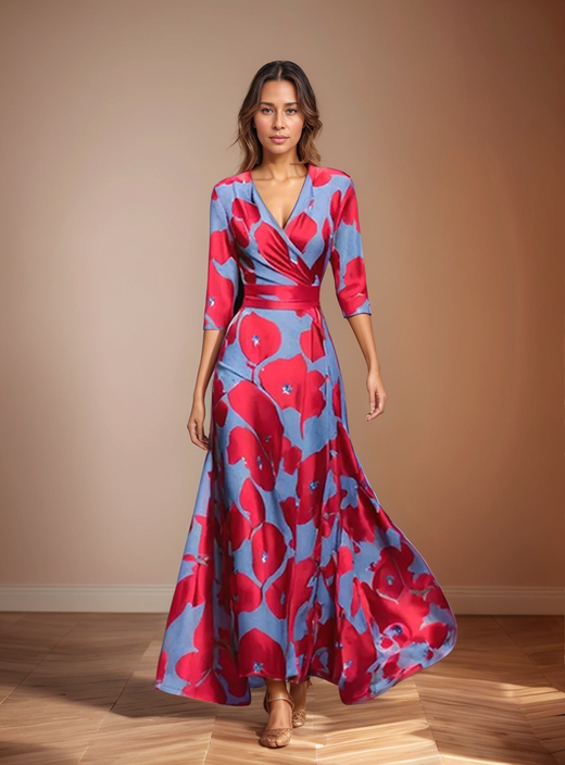 LINNEA - FLORAL PRINT DRESS