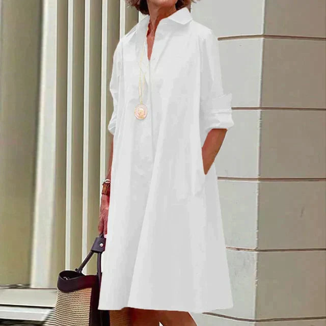 ELIN – RELAXED DRESS WITH POCKETS