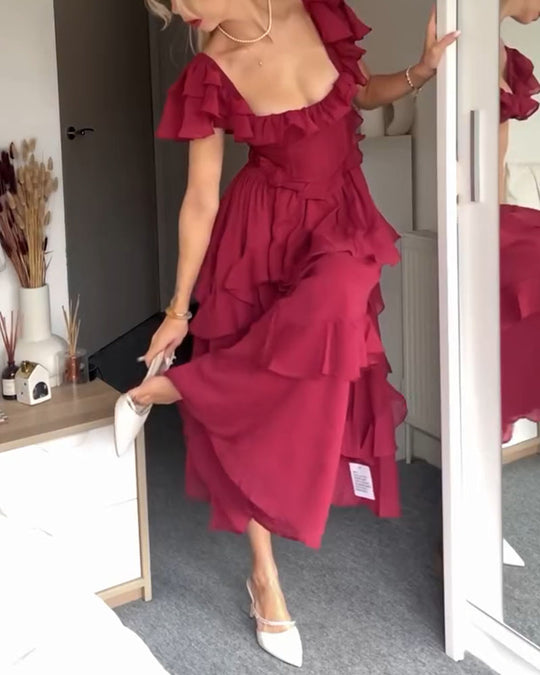 ENYA - RUFFLE DRESS