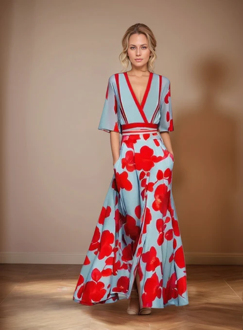 LINNEA - FLORAL PRINT DRESS