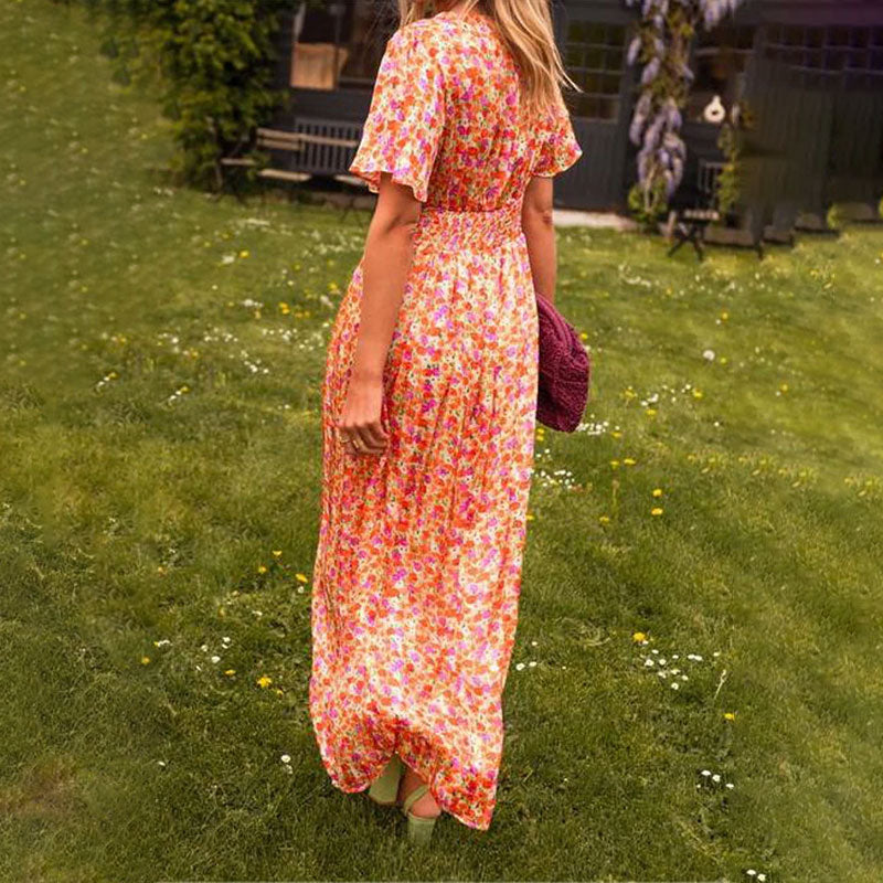 SHEILA - CLASSIC V-NECK DRESS