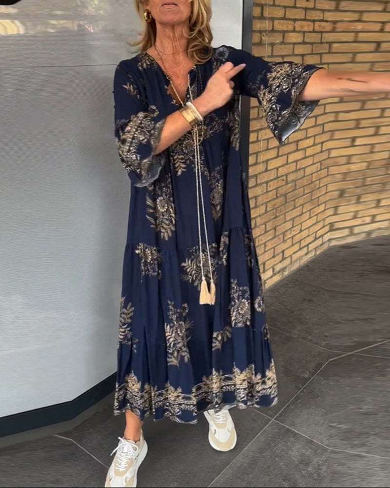BONNIE - PRINTED CASUAL DRESS